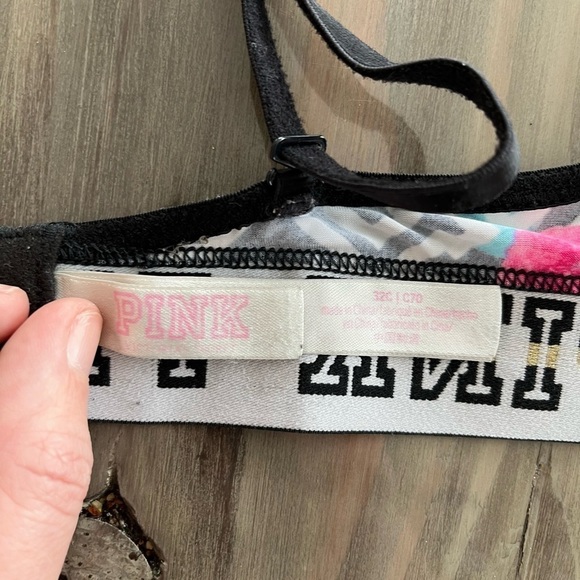 Pink Victoria’s Secret Wear Everywhere Push Up Bra size: 32C - Picture 7 of 12